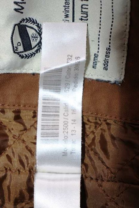 Casaco castanho ou cor camel MASSIMO DUTTI tamanho 13-14 anos