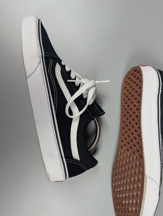Кеди жіночі (39, 25 см) Vans Old Skool Black Оригінал