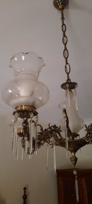 Candeeiro lustre antigo 1