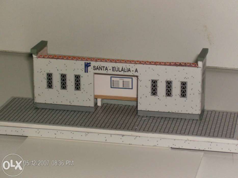 Comboio ho -apead ferroviário santa eulália a /jardia escala ho