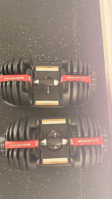Par de Halteres Ajustáveis Bowflex SelectTech 552i COMO NOVO NAO NEGOCIAVEL