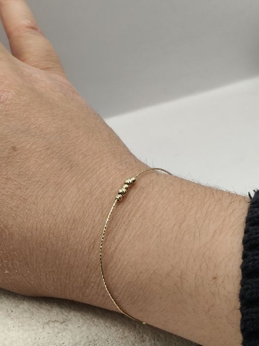 Złota bransoletka