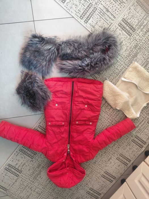 Куртка пуховик на дівчинку