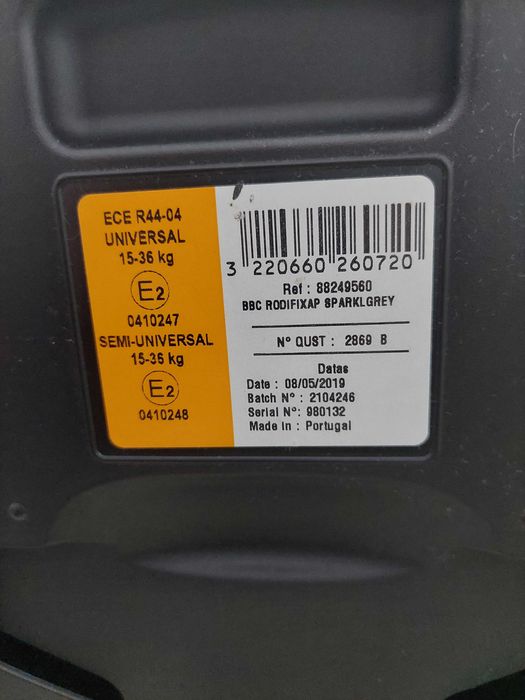 Cadeira Auto Bebé Confort Criança 15 - 36Kg