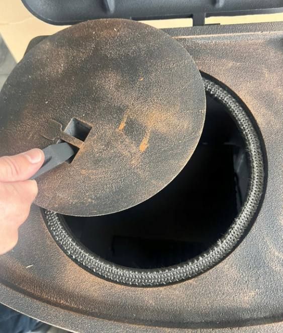 Чугунная печь камин 9 кВт обогрев до 100 м.кв