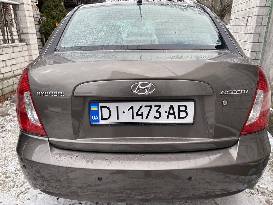 Hyundai Accent 2008 року 1,4л Хюндай Акцент