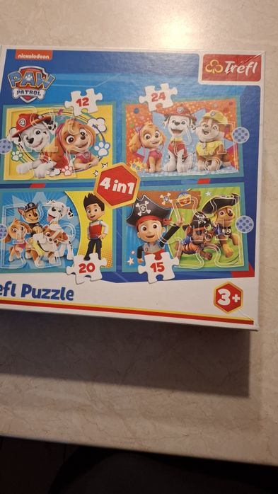 Puzzle rozne 5 szt