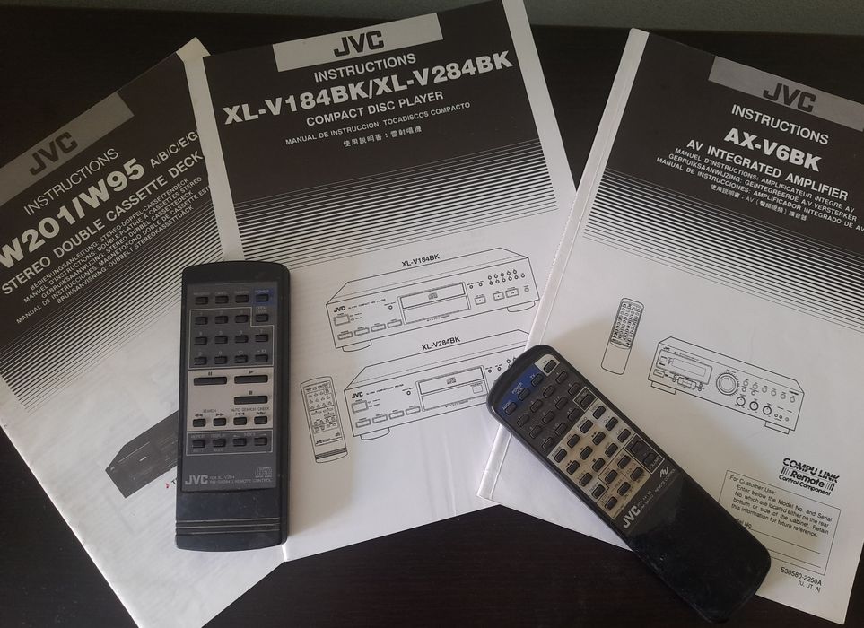 Аудио аппаратура JVC, B&W, Telefunken