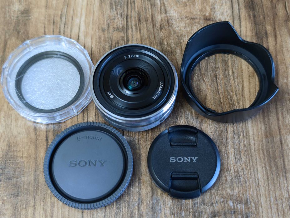 SONY E 16mm f/2.8 . E-mount . Оригінал . IДЕАЛЬНИЙ СТАН