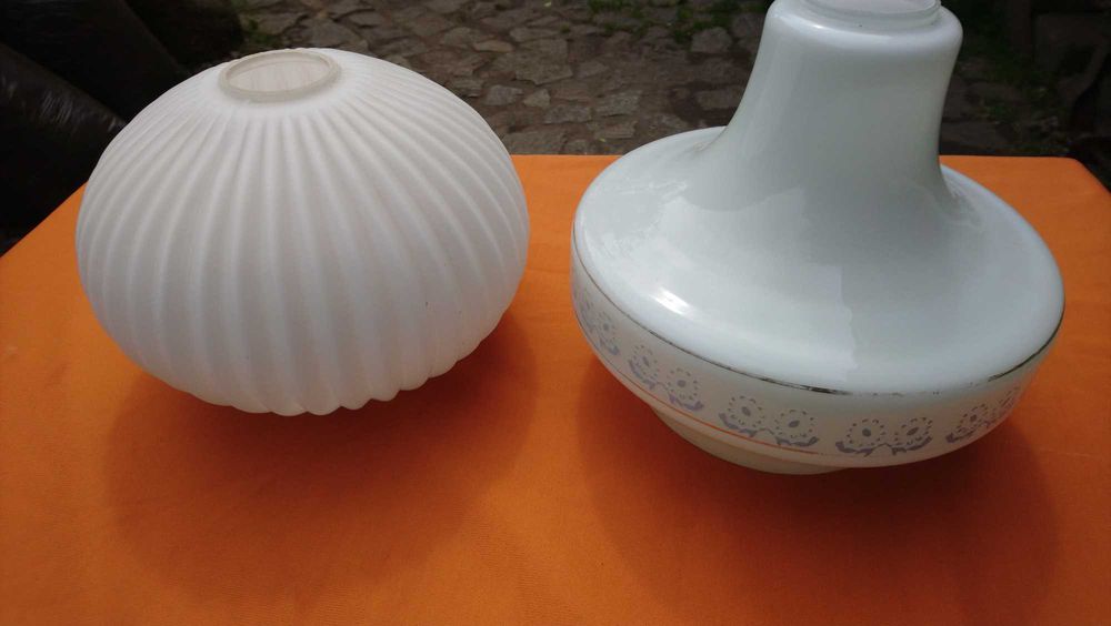 Klosze do lamp PRL