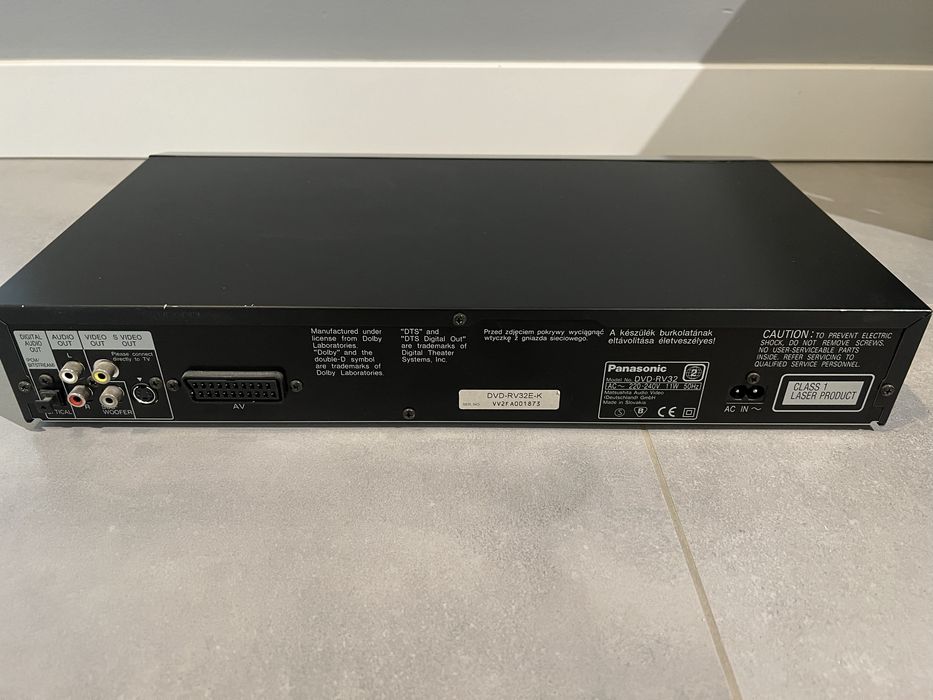 Odtwarzacz DVD Panasonic DVD-RV32