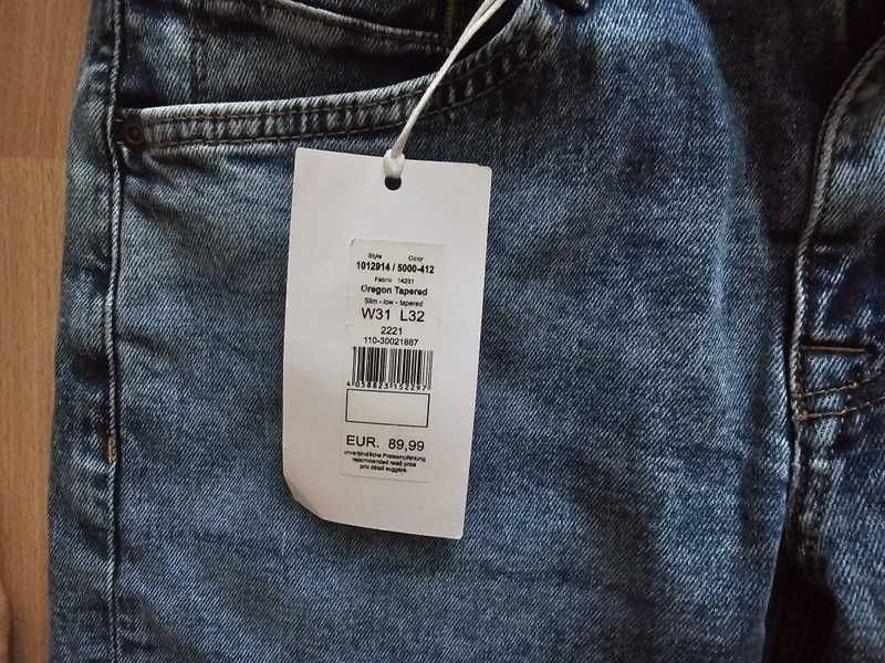 Spodnie jeansowe Mustang Oregon Tapered W31 L32