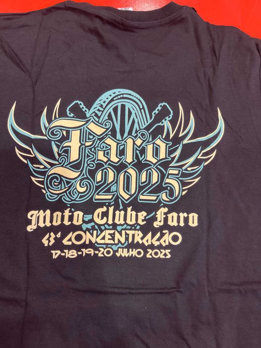 Conjunto de t-shirts " concentração Internacional de Motos"