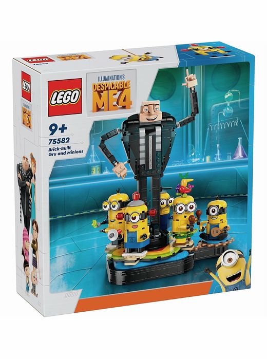 НОВИЙ Лего 75582 Despicable Me Гру й посіпаки міньони lego