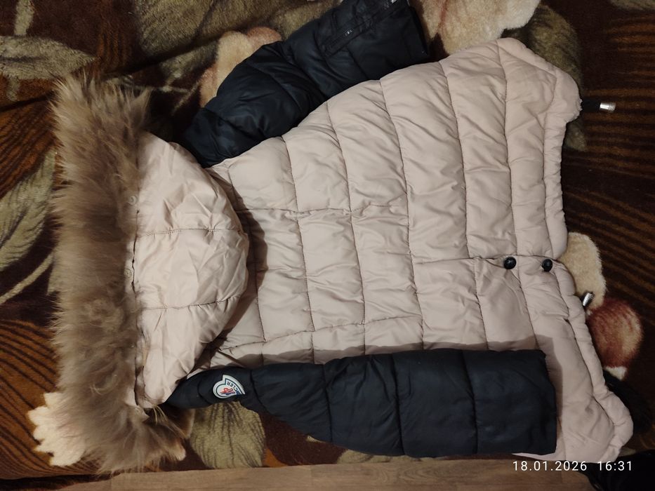 Зимова, стильна куртка Monkler на 3-5 роки