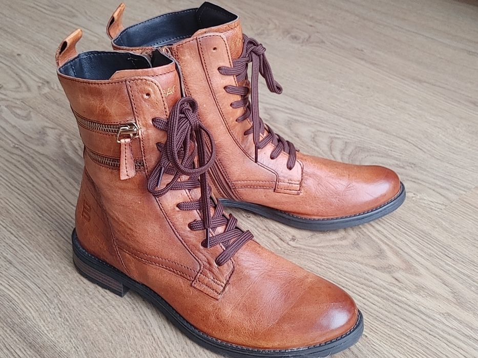 Skórzane botki BAGATT Ronja ...jak nowe