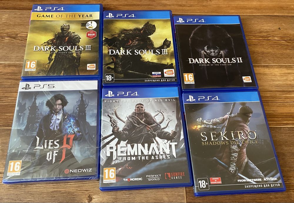 Sony PS4: Bloodborne, Divinity Original Din, Baldurʼs Gate, Lies of P