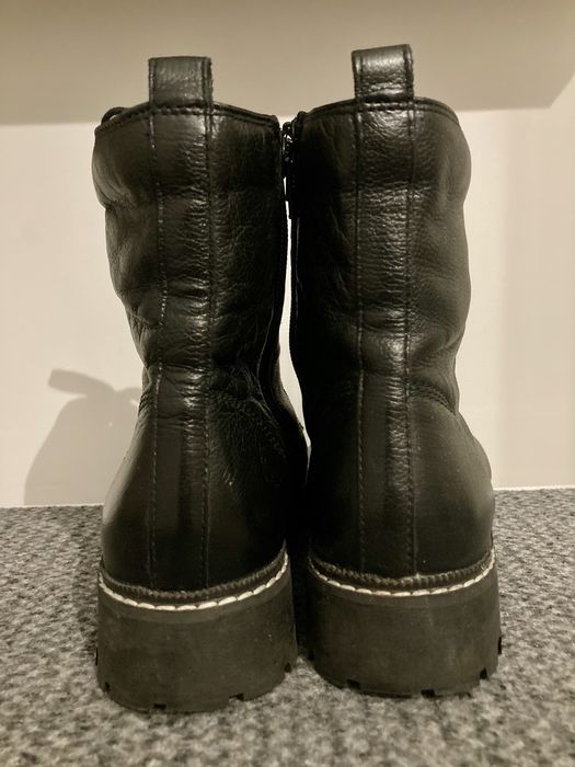 Skórzane buty / trapery River Island – stan idealny rozmiar 39