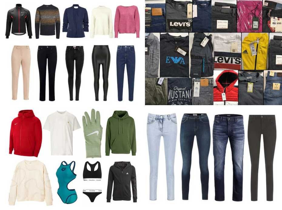 Oferta Odzieży Markowej Do Dalszej Odsprzedaży - Karton Hurt