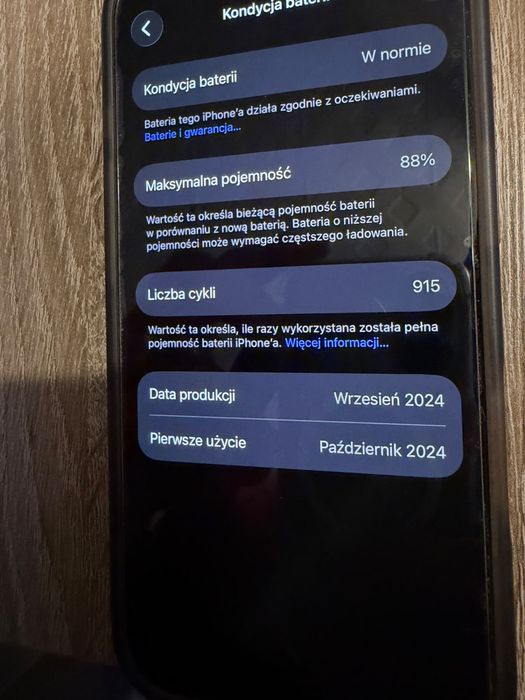 Iphone 16 pro 128GB - Idealny stan