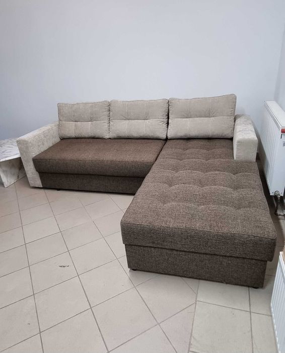 Narożnik rogówka sofa wypoczynkowa spanie