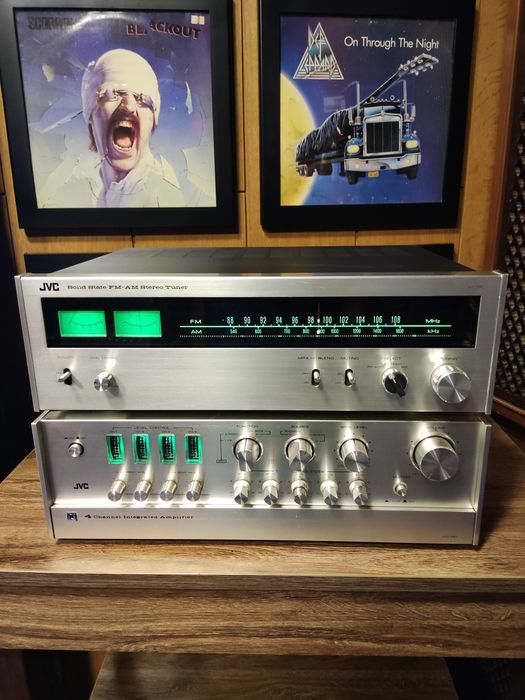 Wzmacniacz JVC 4VN-990 4vn 990 4 Channel Integrated Amplifer Vintage
