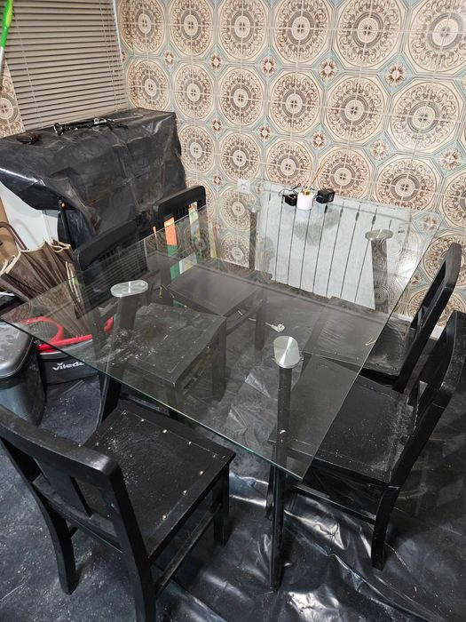 Mesa Jantar de Vidro