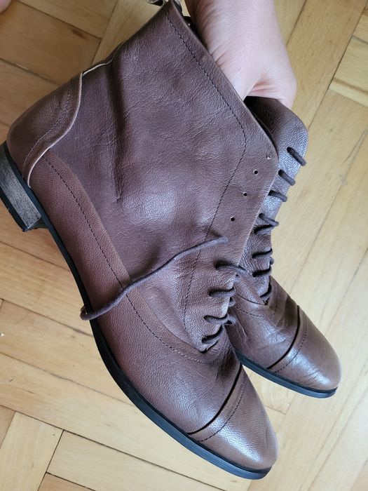 Botki jazzowki damskie skorzane nowe r.41