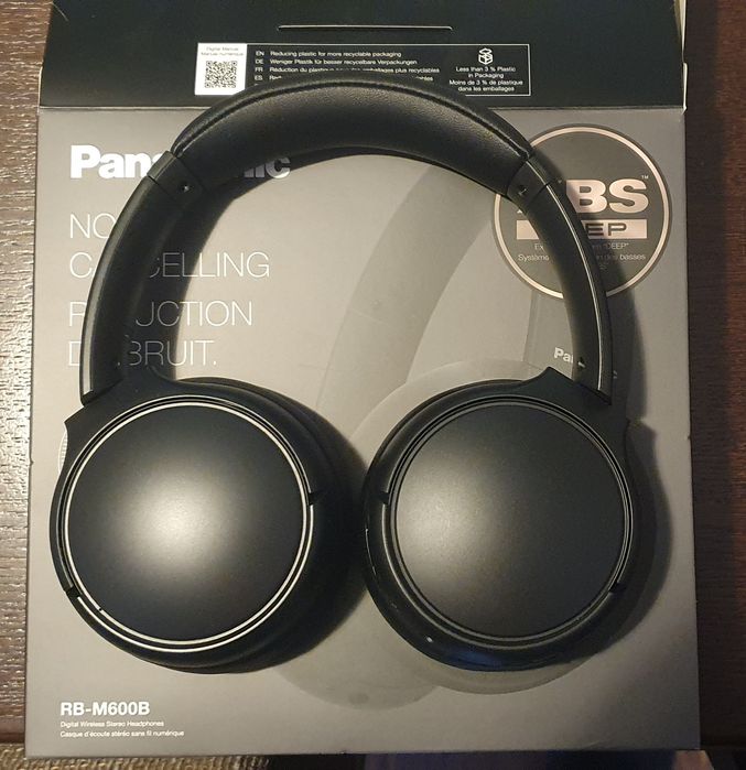Słuchawki bezprzewodowe nauszne Panasonic RB-M600B bluetooth