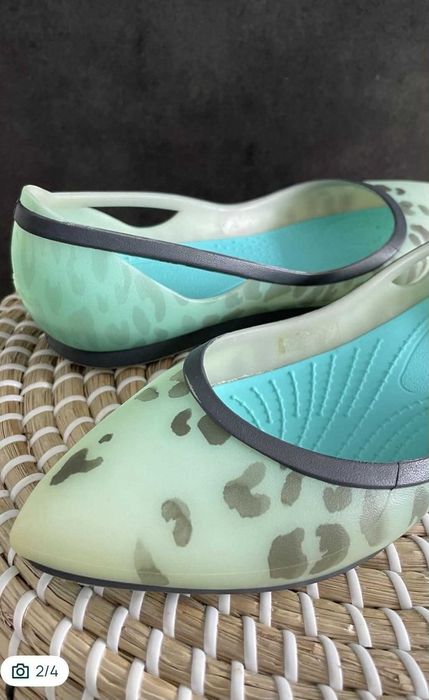 Crocs baleriny Rio Leopard W6 36/37