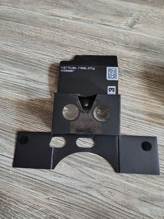 Okulary gogle virtual reality viewer kartonowe
