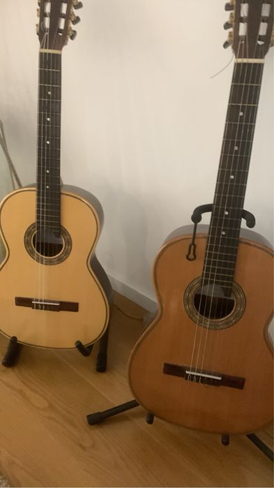 Guitarras clássicas 4/4 em pau santo