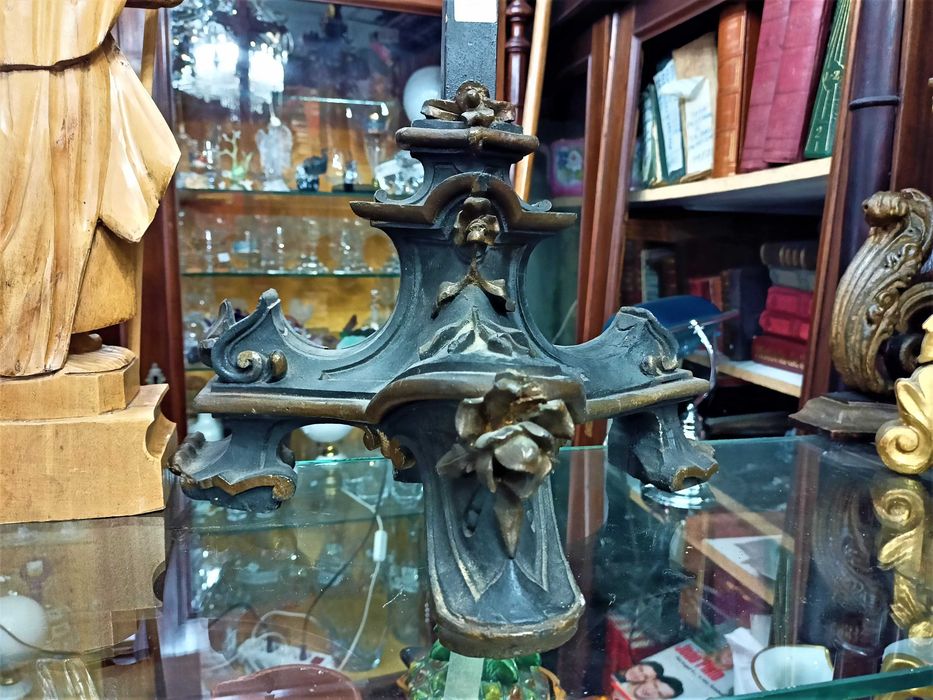 Crucifixo Pau Santo XVII XVIII 3