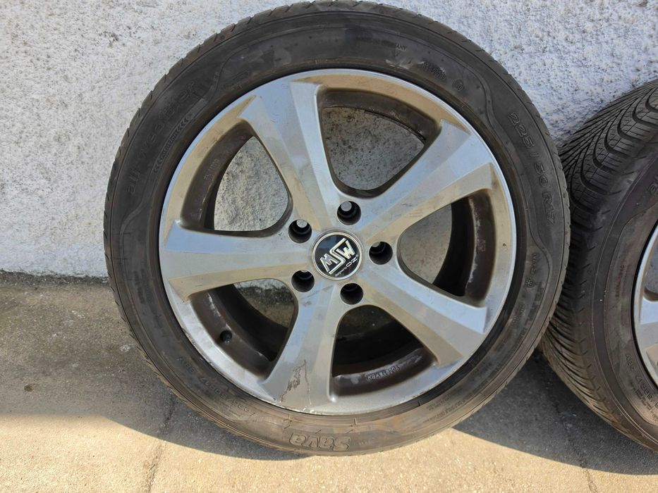 Jantes OZ - KBA 17" 5x120 com Pneus 225.50.17 - BMW