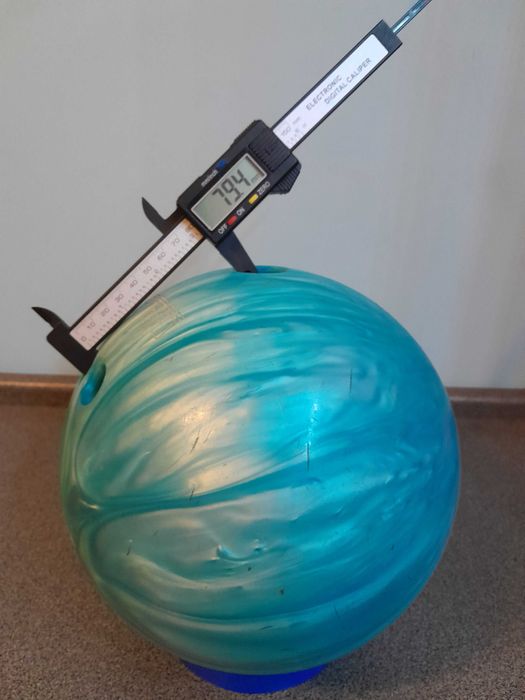 SPAROWA kula do kręgli 5,49 kg EBONITE Galaxie 300 12 lbs