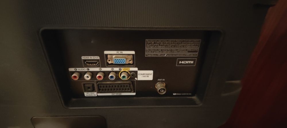 TV Samsung 22 para peças