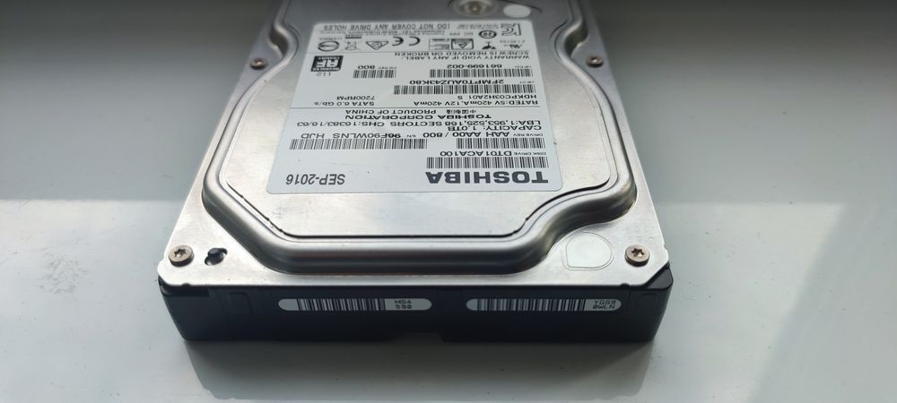 Toshiba 1 TB 7200 prm ідеал!
