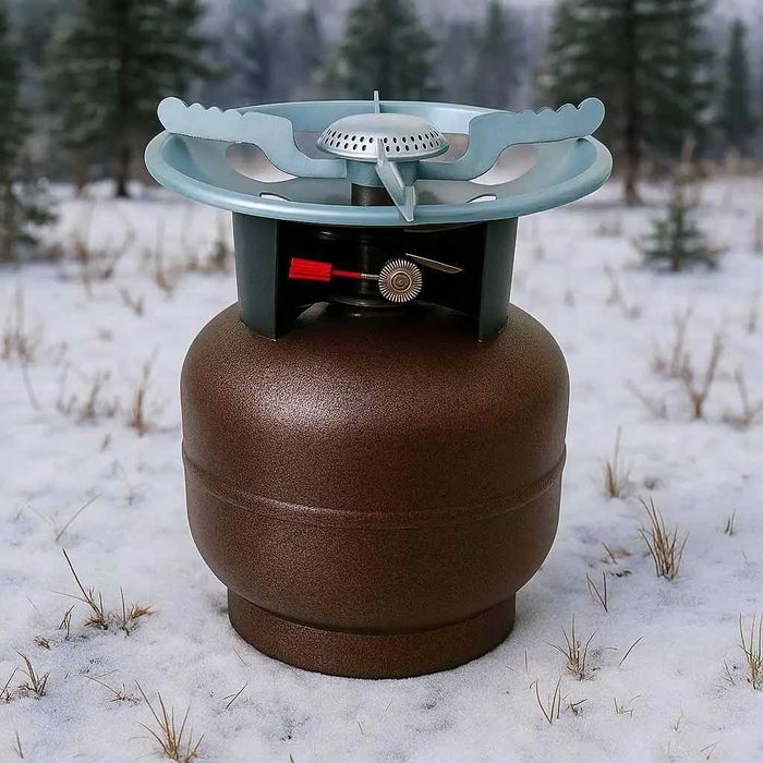 Газовий балон 5.8л кемпінговий з пальником та конфоркою