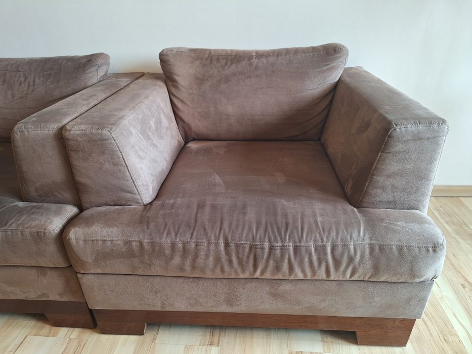 Fotele brązowe do salonu