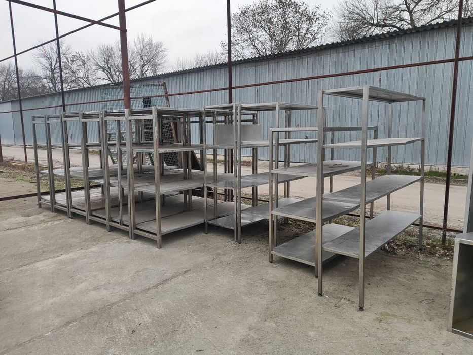 Шпилька, стеллажи, столы, мойки из нержавейки