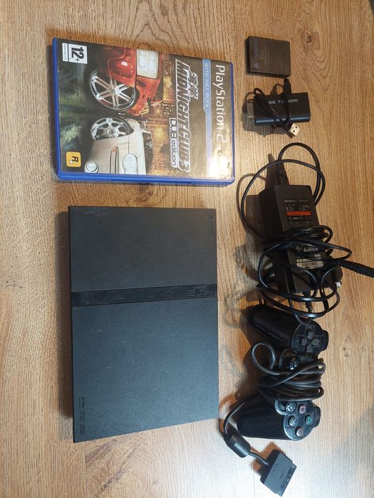 PS2 zasilacz pad gra sprzedaż zamiana