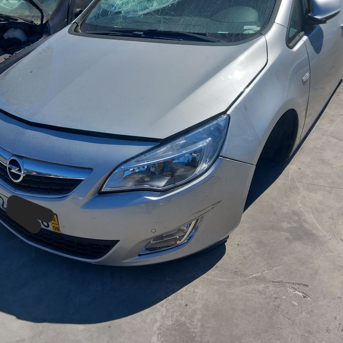 Frente completa sem airbags opel astra j