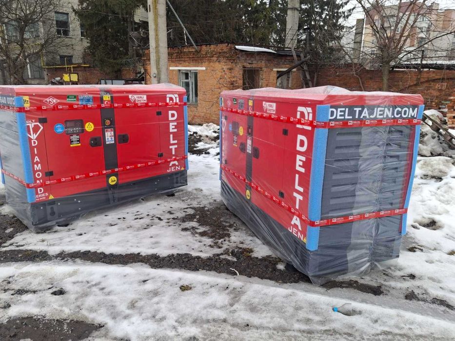 Генератор промисловий ДЕЛЬТА ДЖЕН 45кВт в наявності на складі