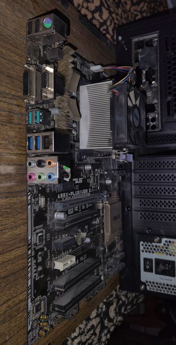 Материнская плата+процессор fm2+