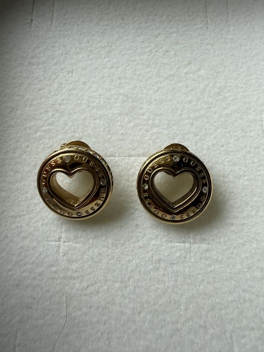 Kolczyki guess rolling heart