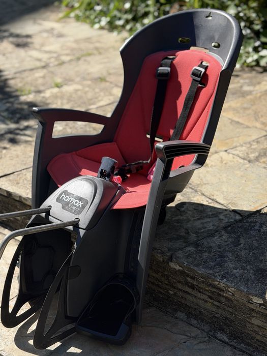 Cadeira de bebé para bicicleta Hamax Smiley usada