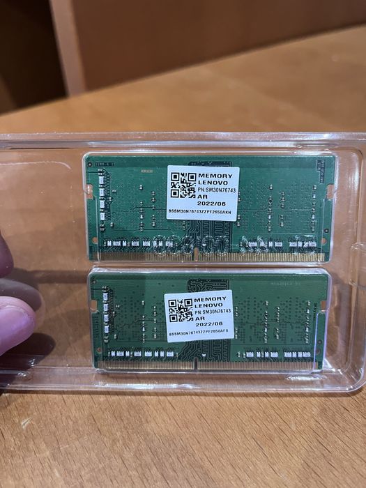 Kit memórias (2x8)16GB DDR4 3200 CL22 para portátil