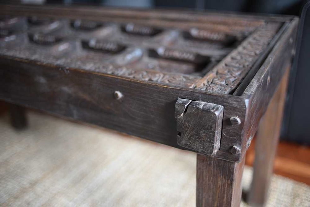 Unikatowa tradycyjna ława / stół egzotyczny (arabski, orientalny)