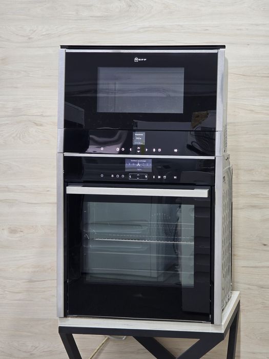 Топ.Комплект Neff Мова Духовка з Пароваркою Та мікрохвильовка