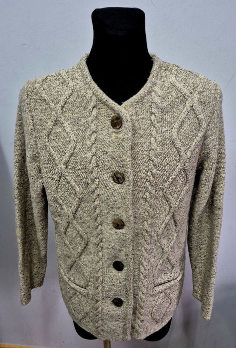 1200 zł w salonie STAPF AUSTRIA roz 42 XL damski sweter wełna + jedwab